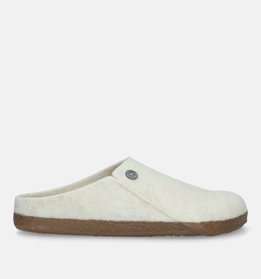 Birkenstock Zermatt Pantoufles en Écru
