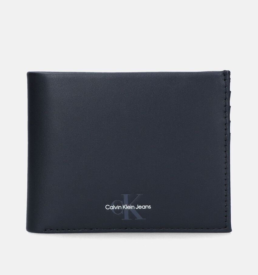 Calvin Klein Monogram Portefeuille en Noir