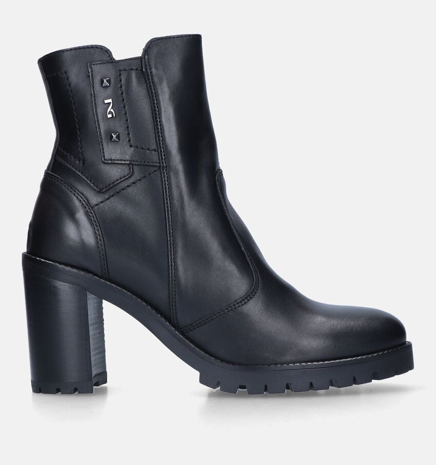 NeroGiardini Bottines avec talon carré en Noir