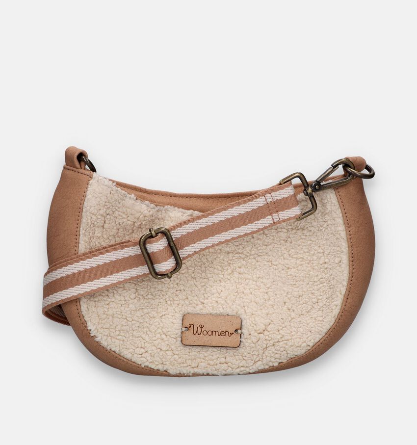 Woomen WEDE23 Edelweiss Beige Crossbody Tas