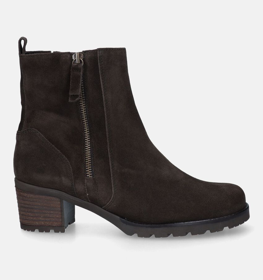 Gabor Bottines en daim en Brun