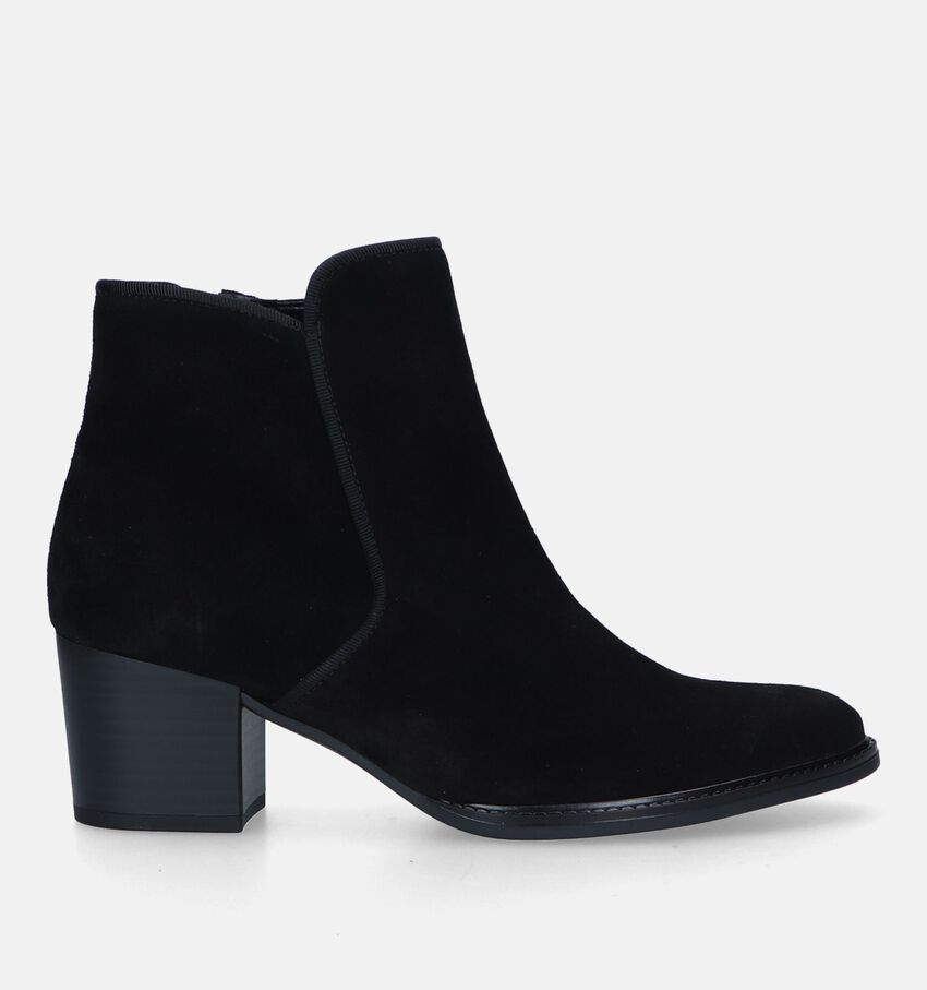 Gabor Bottines avec talon en Noir