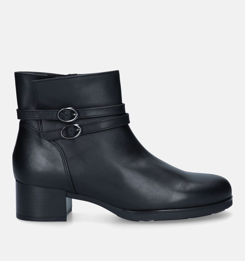 Gabor Best Fitting Bottines avec talon carré en Noir