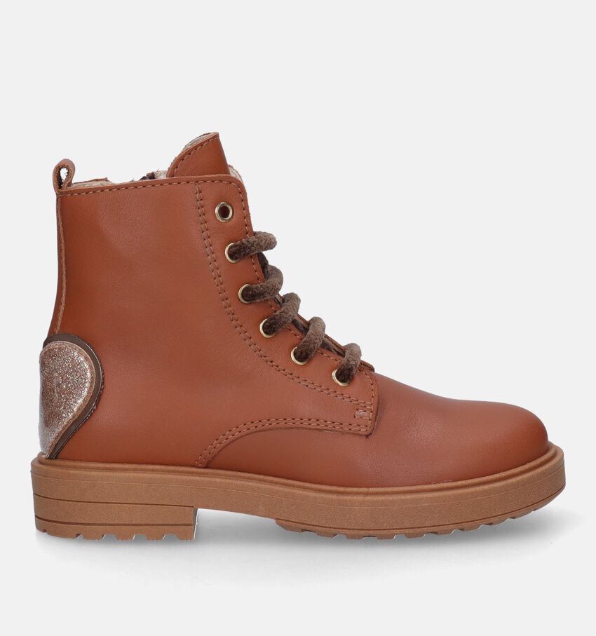 Beberlis Bottines robustes en Cognac