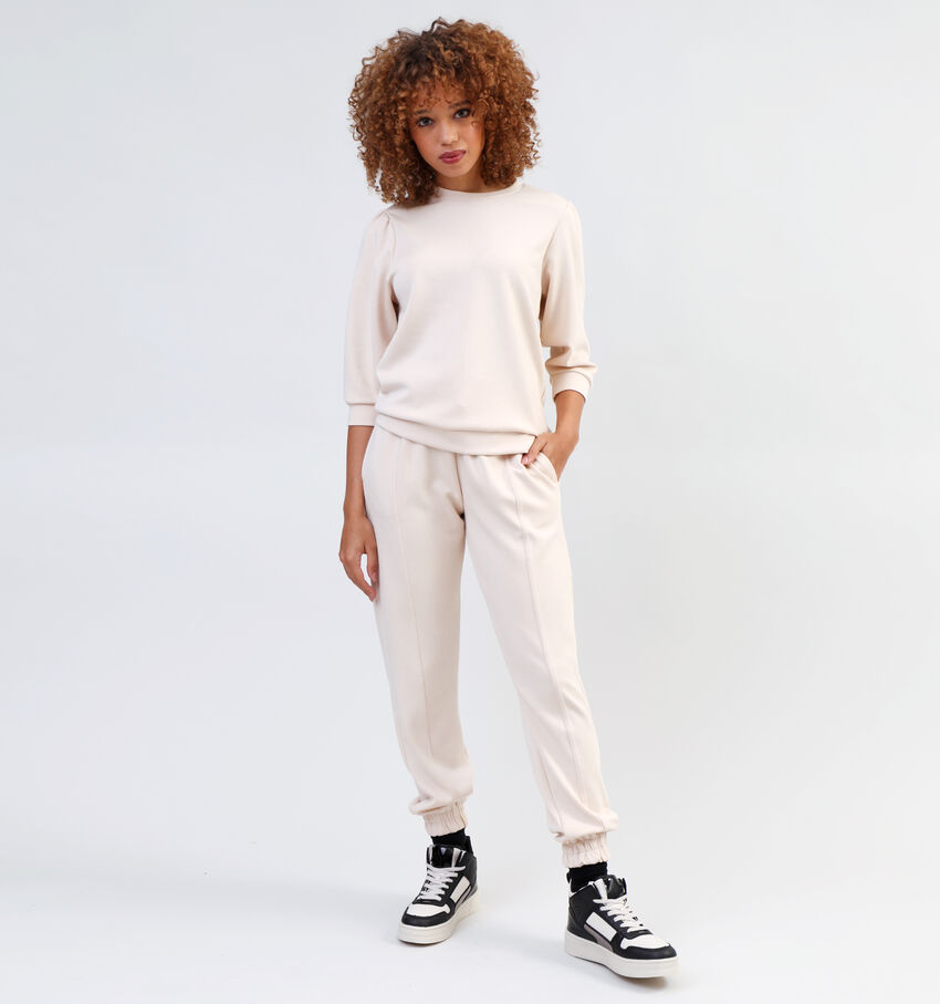 Mexx Pantalon de jogging en Beige