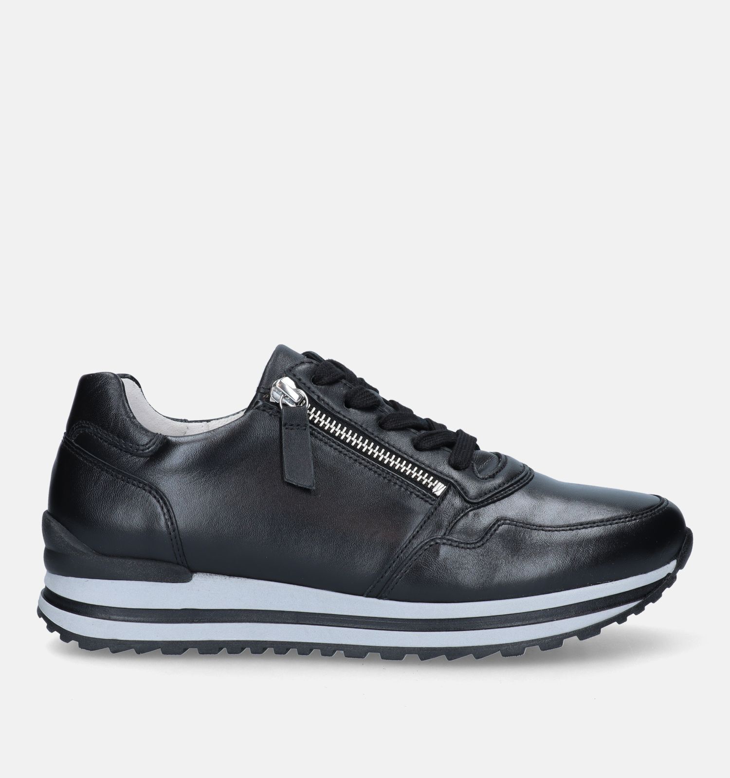 Zwarte leren sneakers dames Online op TORFS.BE Gratis