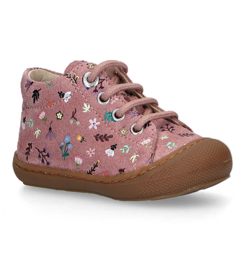 Naturino Cocoon Roze Babyschoenen