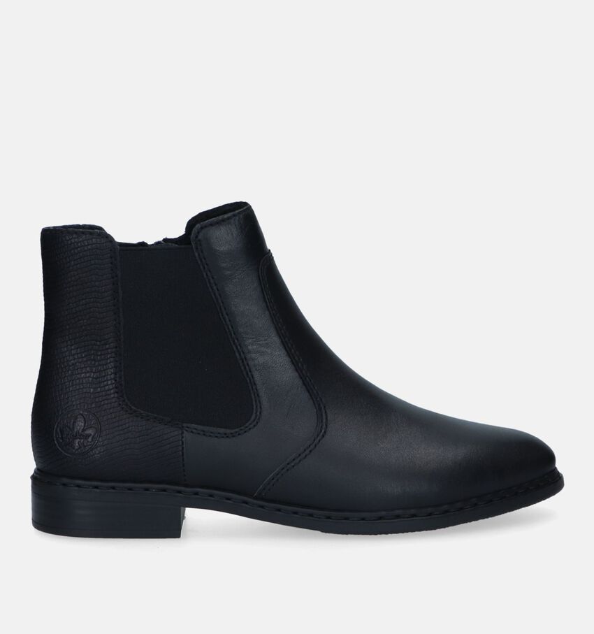 Rieker Bottines plates en Noir