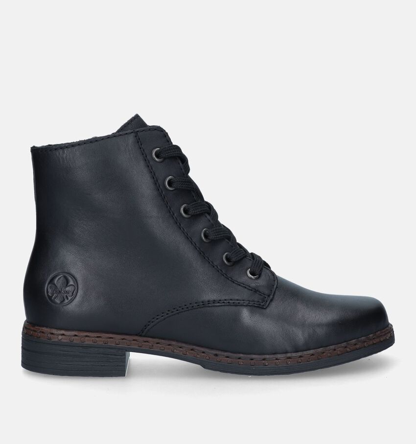 Rieker Bottines à lacets en Noir