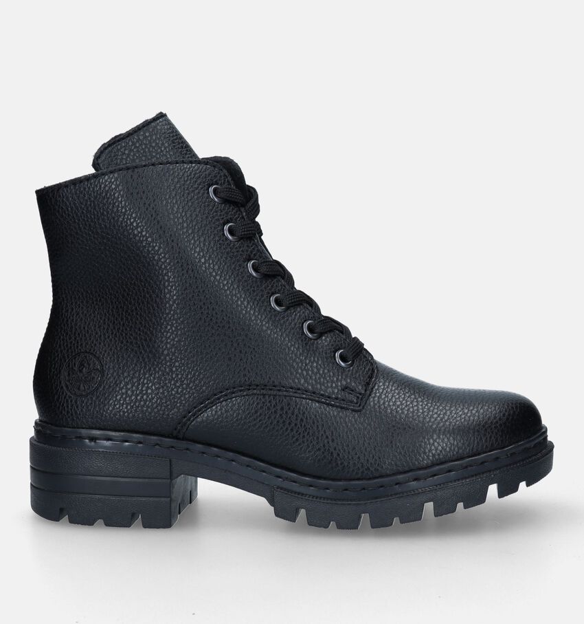 Rieker Zwarte Biker boots