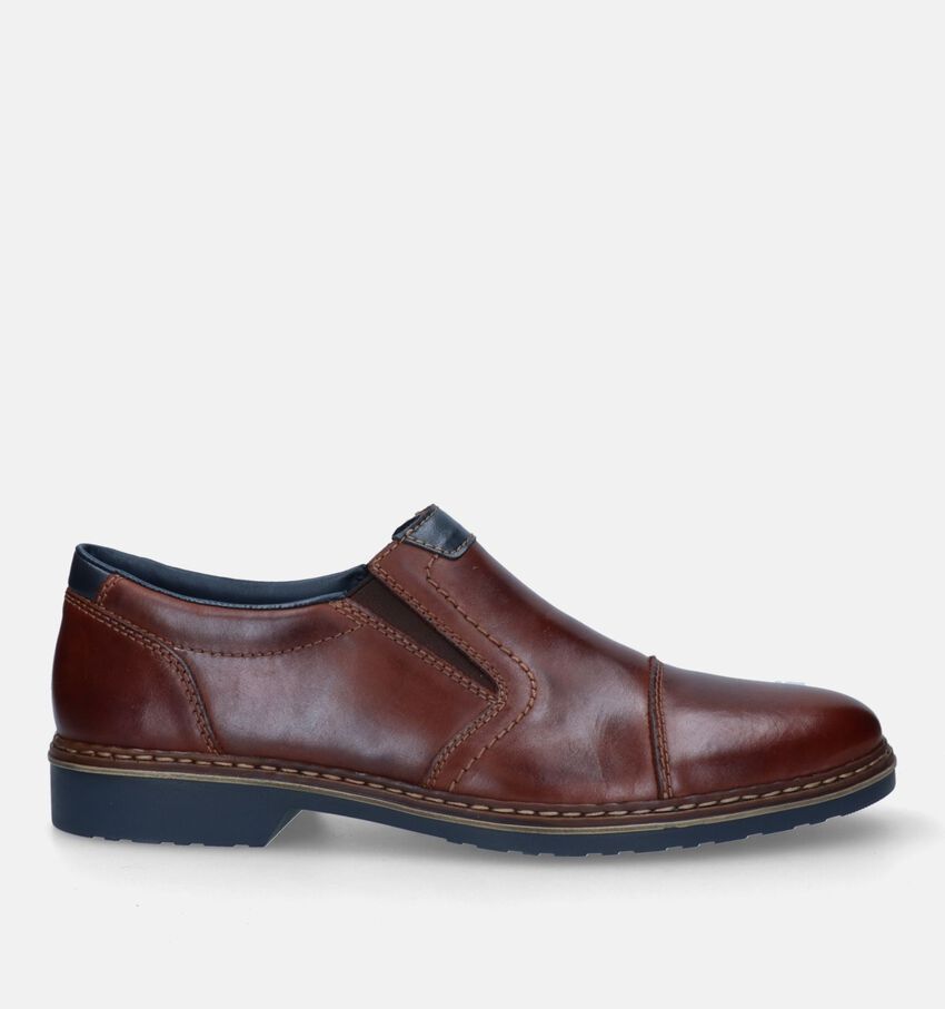 Rieker Chaussures à enfiler en Cognac