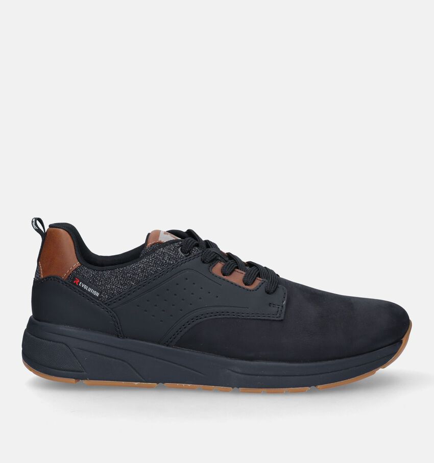 Rieker R-Evolution Zwarte Veterschoenen