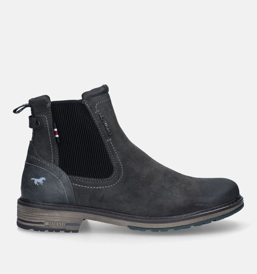 Mustang Grijze Chelsea Boots