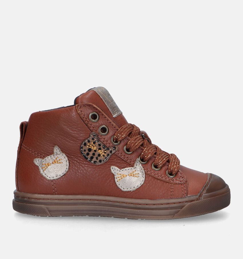 Little David Dudu Cognac Babyschoenen