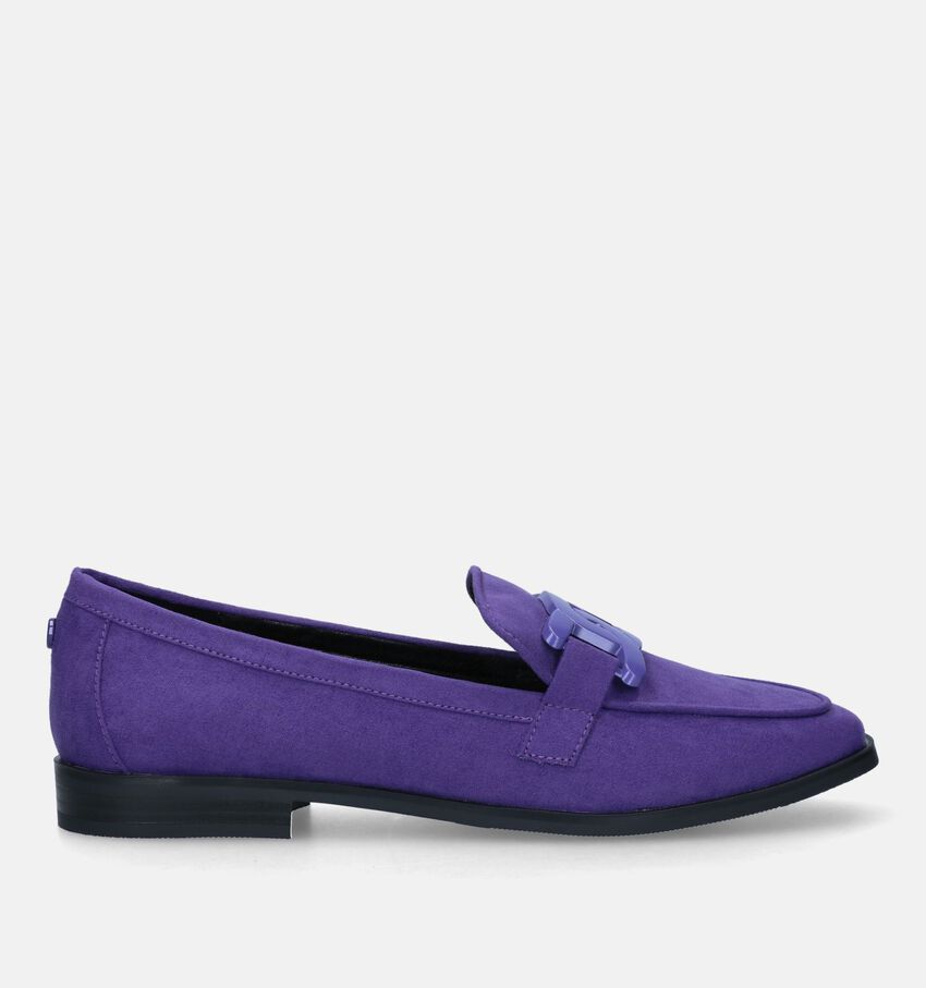 La Strada Paarse Loafers