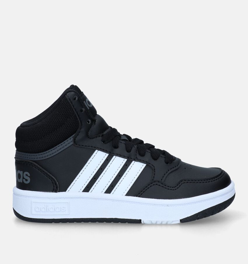 adidas Hoops Mid 3.0 K Zwarte Sneakers