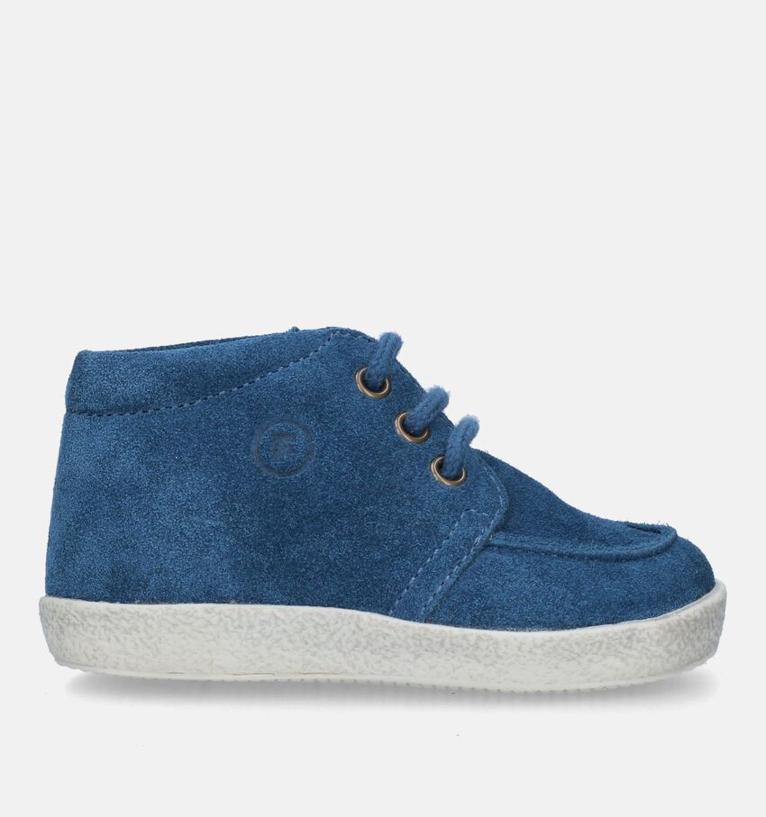 Falcotto Ostrit Blauwe Babyschoenen