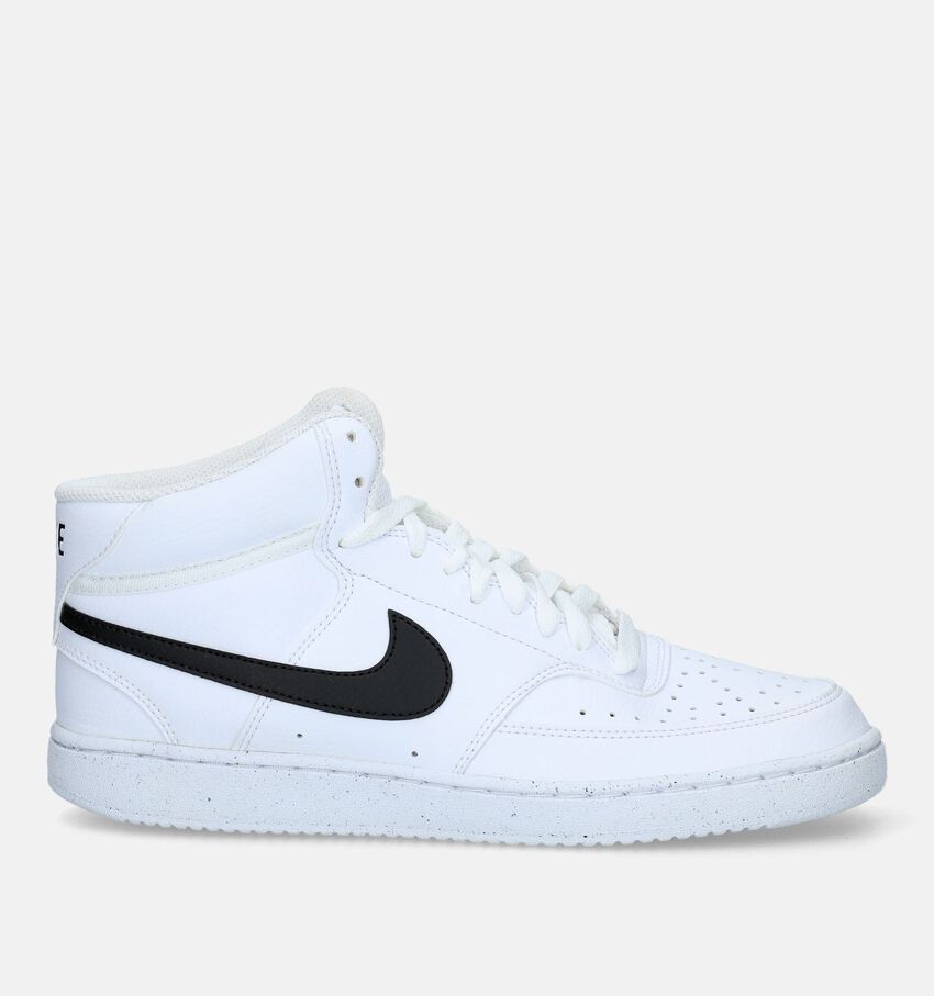 Nike Court Vision Mid Next Nature Baskets en Blanc