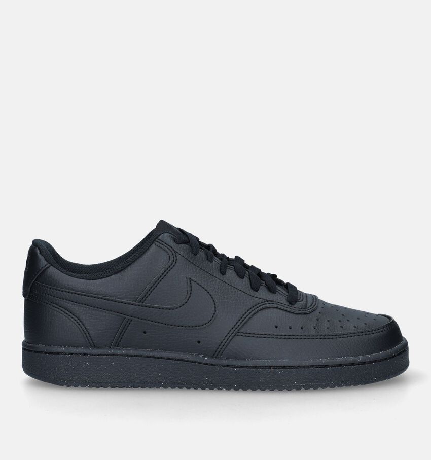 Nike Court Vision Low Next Nature Zwarte Sneakers