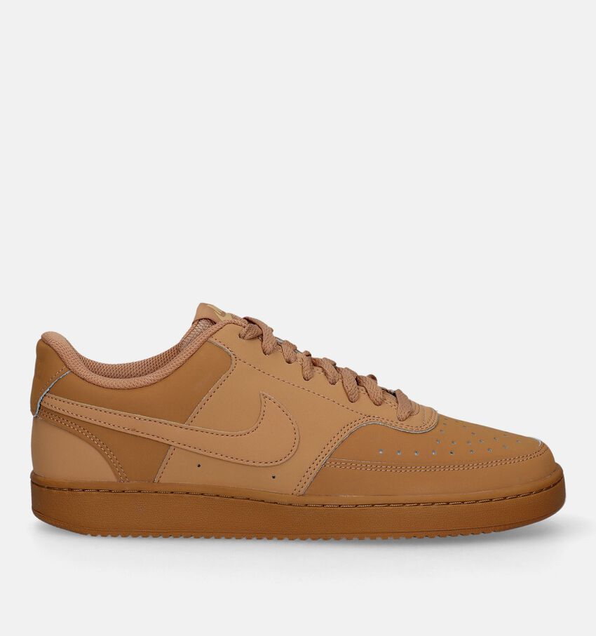 Nike Court Vision Low Camel Sneakers