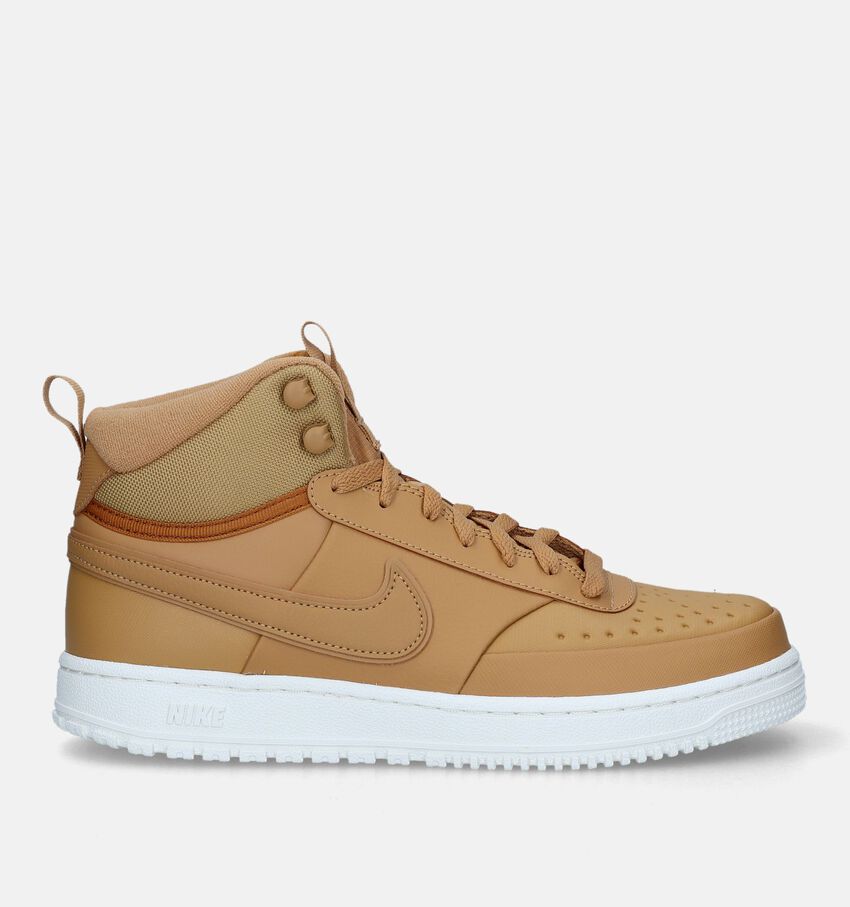 Nike Court Vision Mid Winter Baskets en Camel