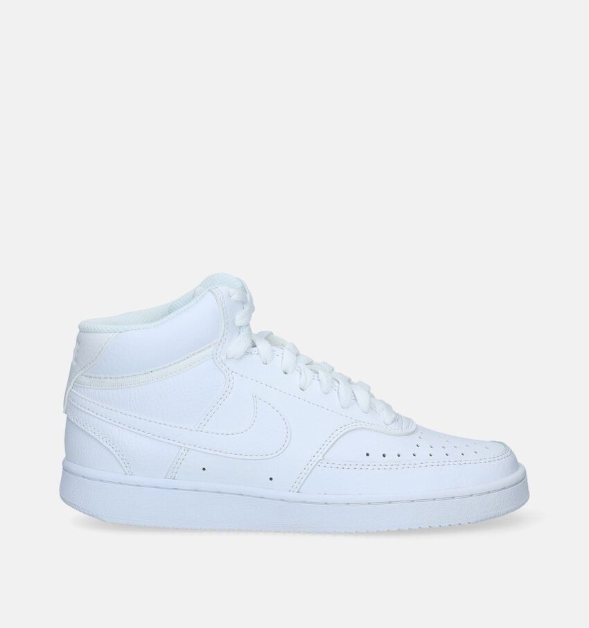 Nike Court Vision Mid Baskets en Blanc