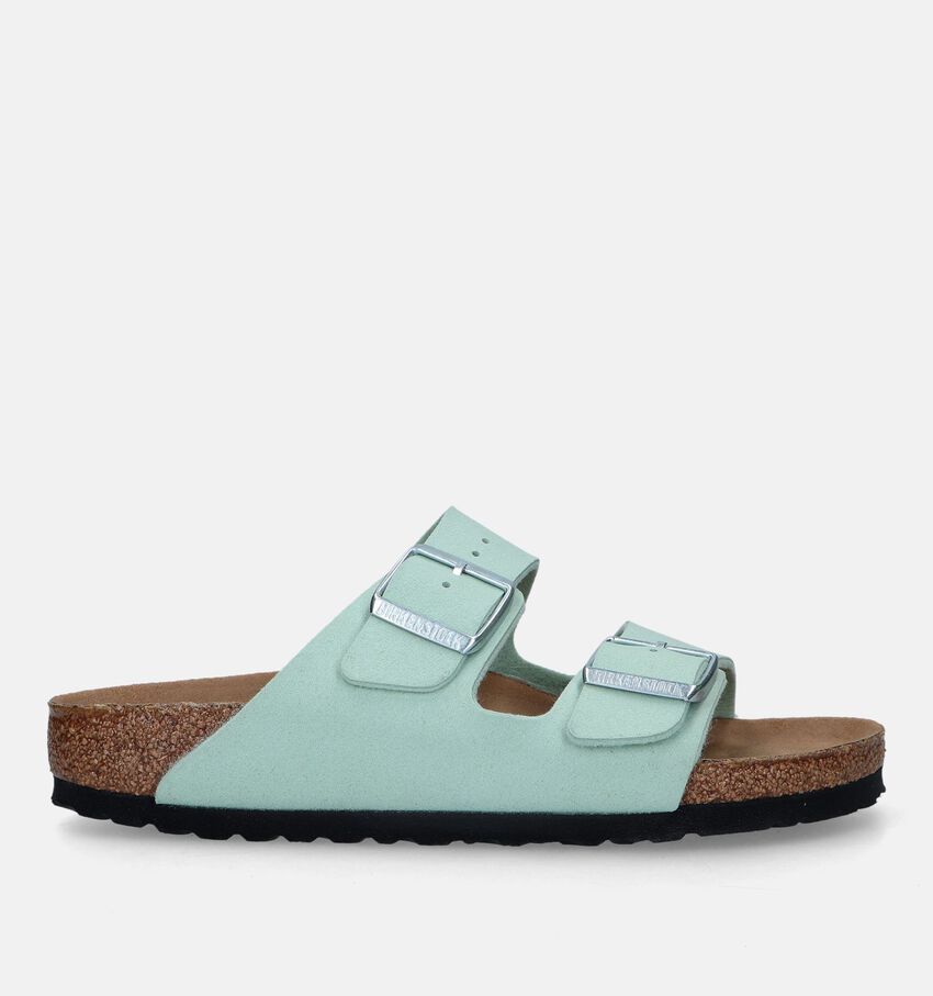 Birkenstock Arizona Groene Slippers