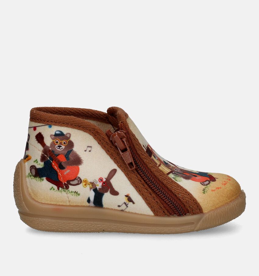 Bellamy Temimi Pantoufles en Beige