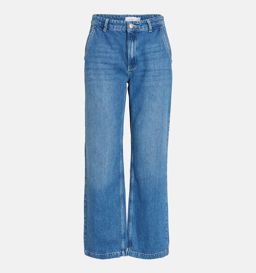 Vila Denise Straight leg jeans L30 en Bleu