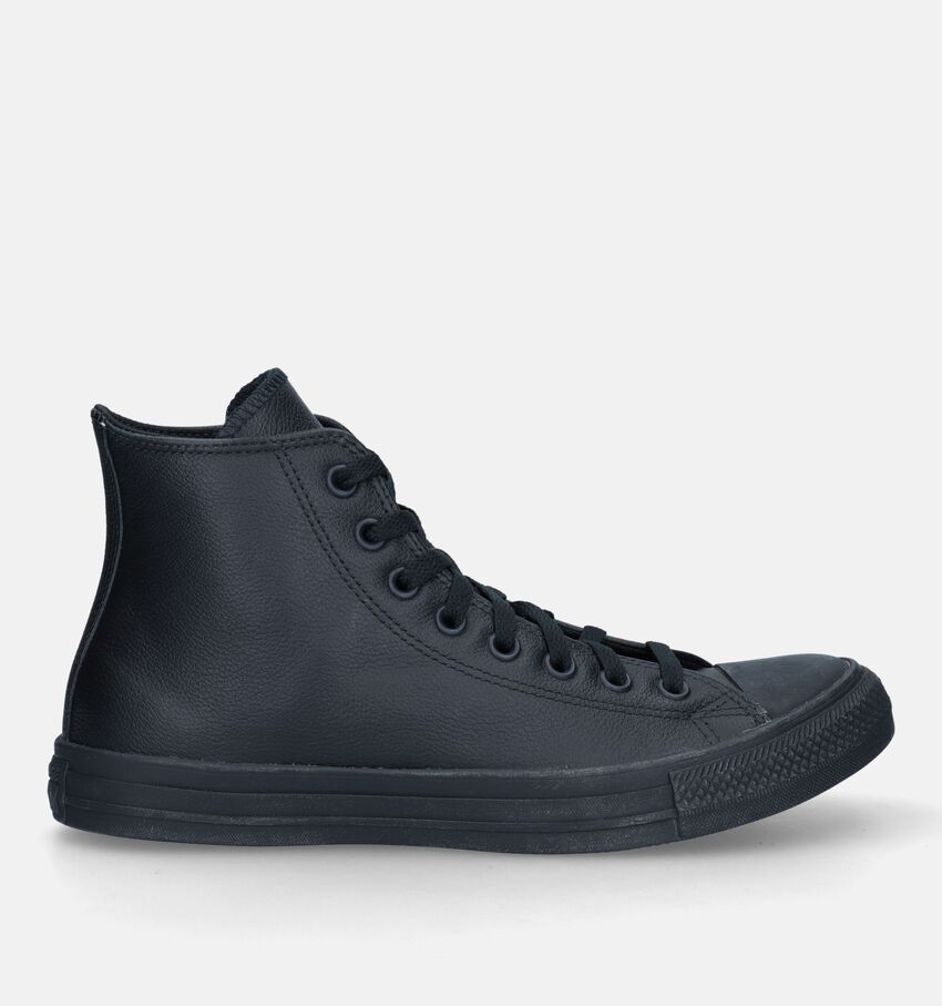 Converse CT All Star Tonal Leather Zwarte Sneakers