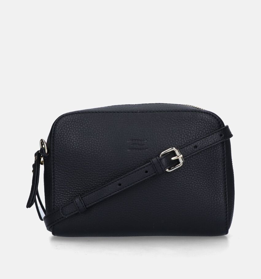 Crinkles Zwarte Crossbody Tas
