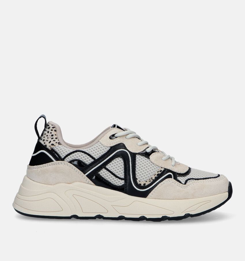 Poelman Baskets casual en Beige