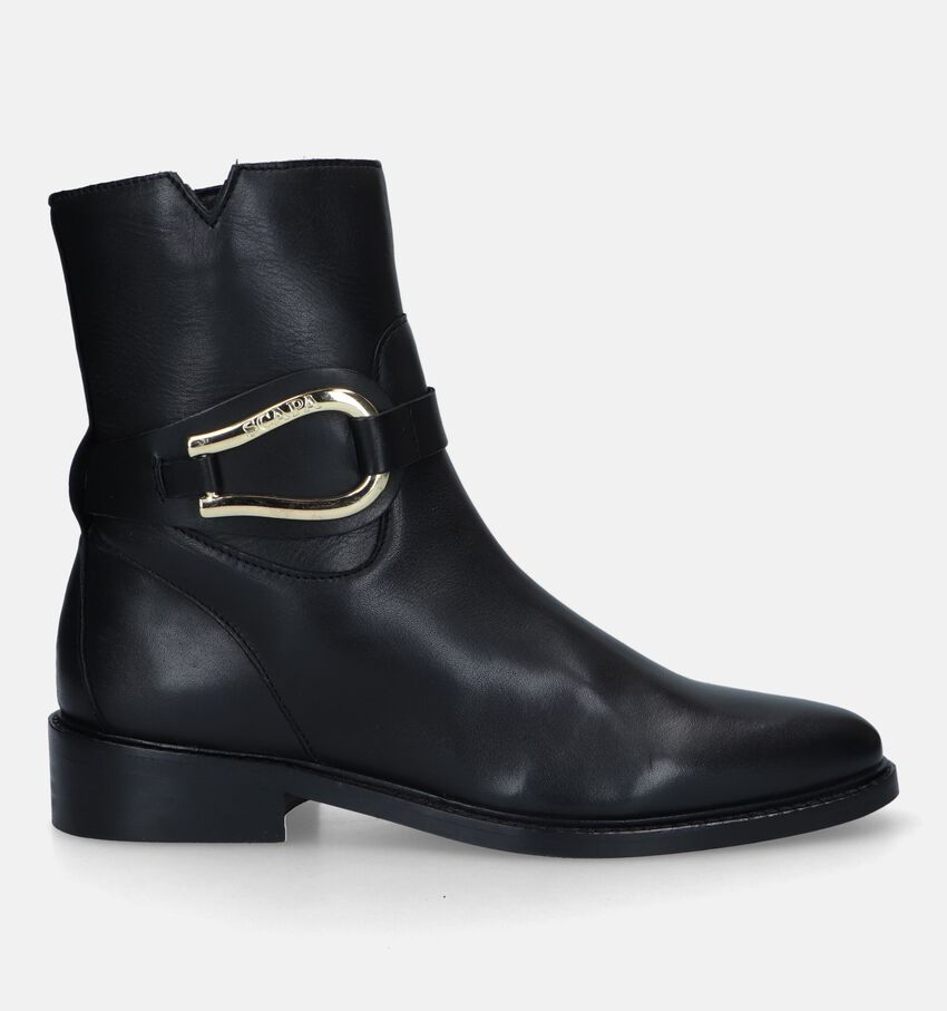 Scapa Bottines plates en Noir