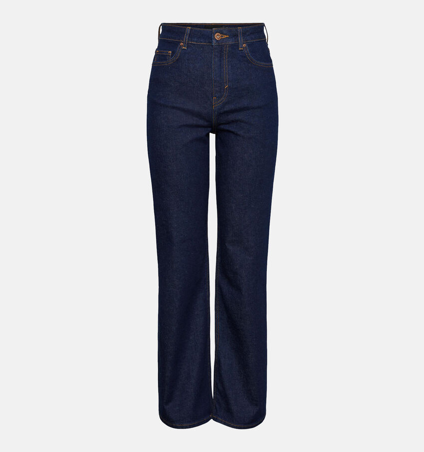Pieces Holly Blauwe Highwaist jeans L32
