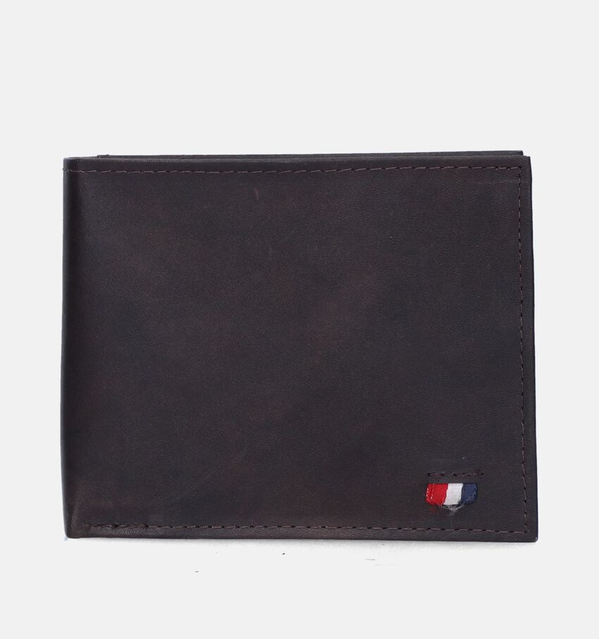 Euro-Leather Portefeuille en Brun