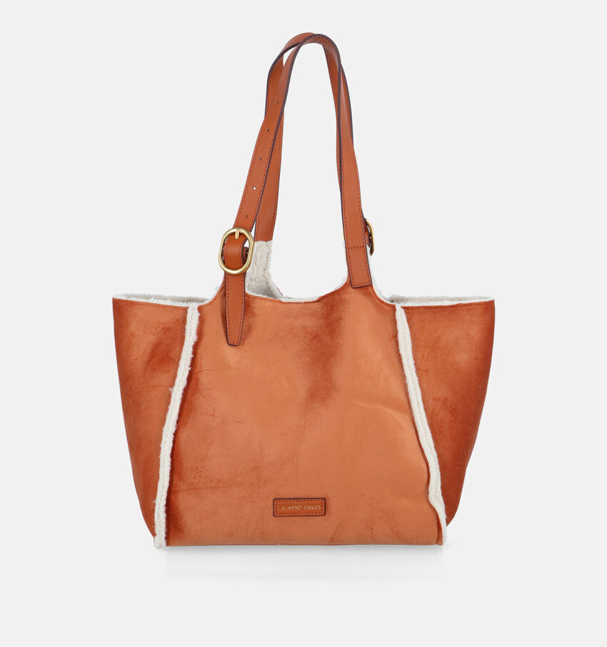 Laurent David Eva Cognac Shopper