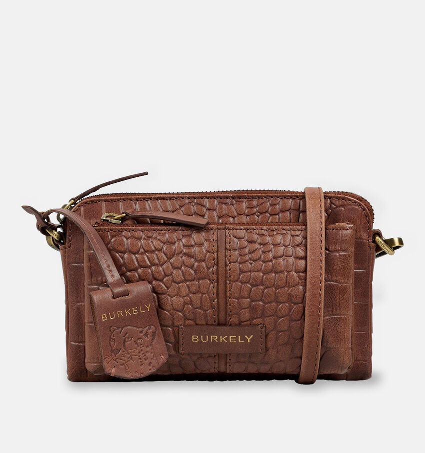 Burkely Bruine Crossbody Tas