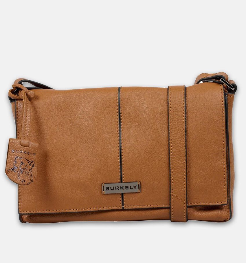Burkely Cognac Crossbody Tas