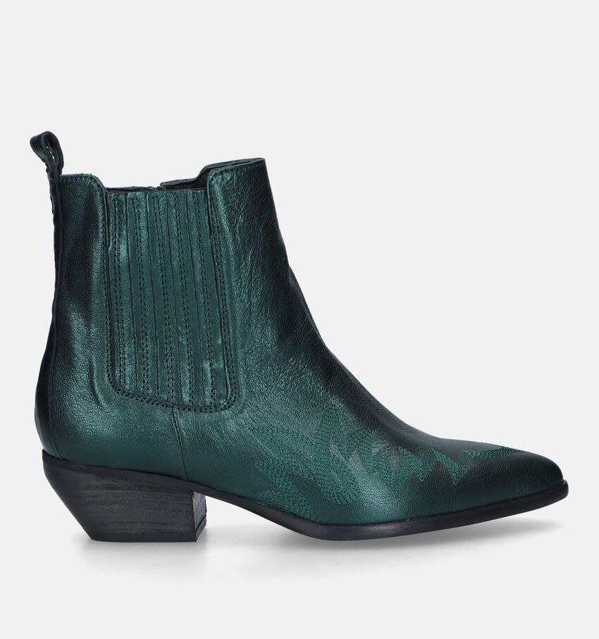 Signatur Boots de cowboy en Vert