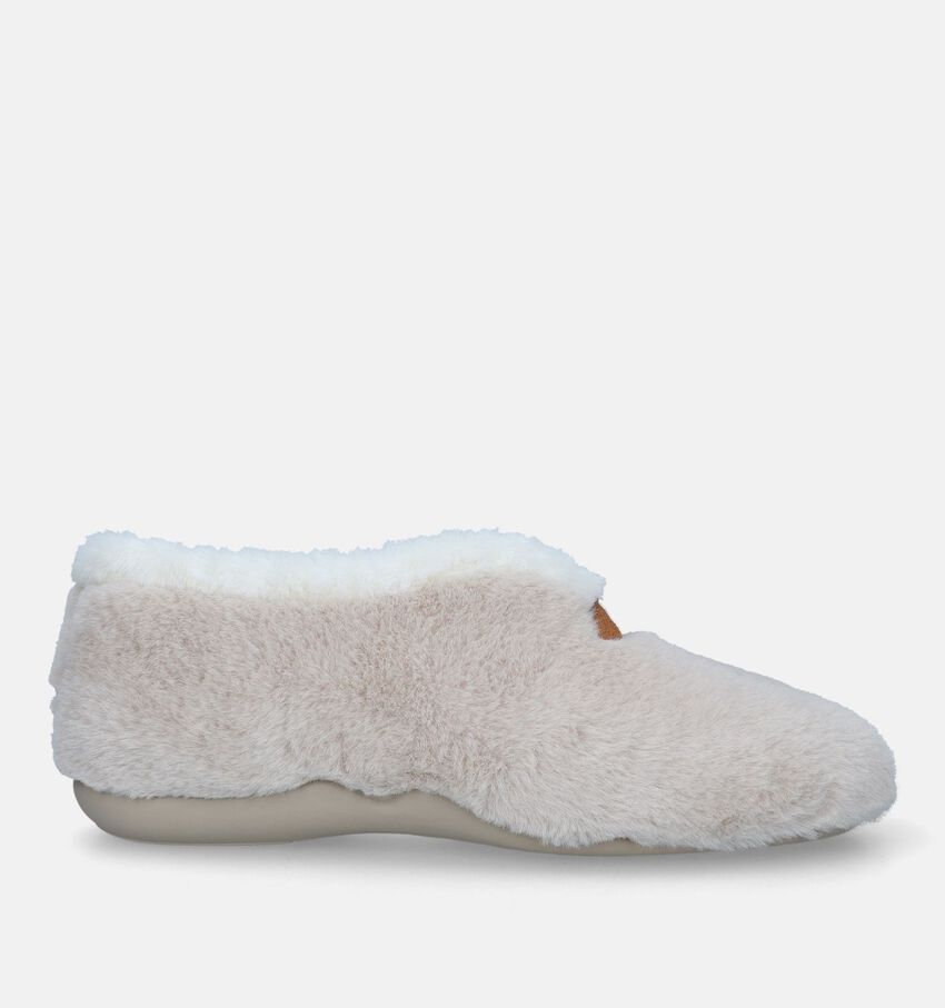 Torfs Home Beige Teddy Pantoffels