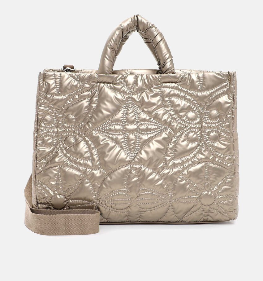Suri Frey Sherry Gouden Shopper tas met rits