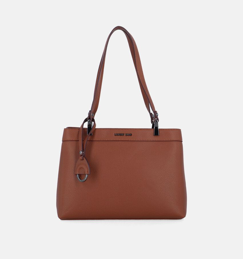 Laurent David Nos Cognac Shopper Met Rits