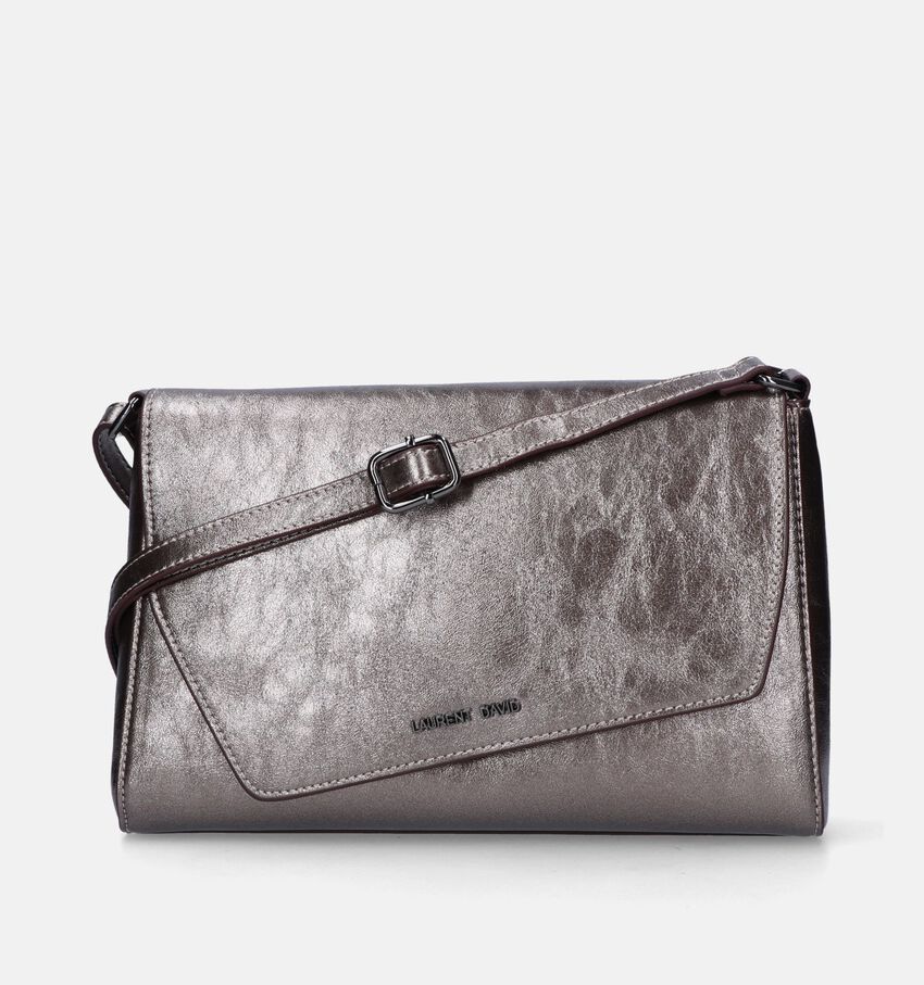 Laurent David Nos Zilveren Crossbody Tas