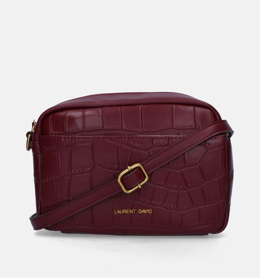 Laurent David Bordeaux Crossbody Tas