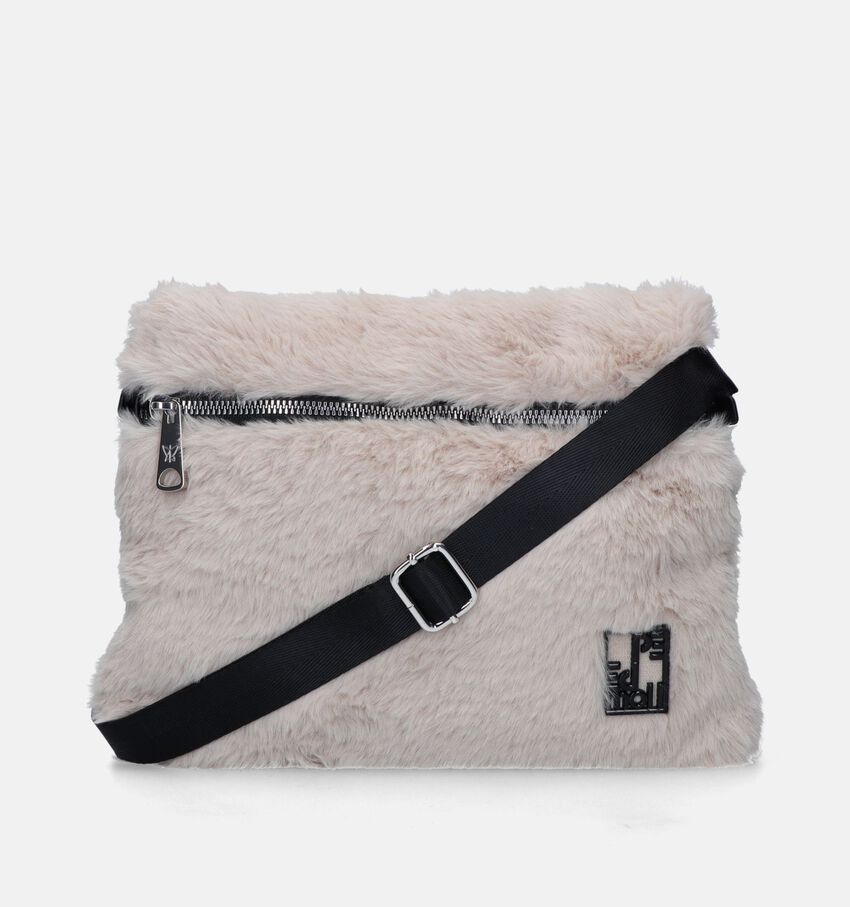 Pepe Moll Nutria Ecru Crossbody Tas