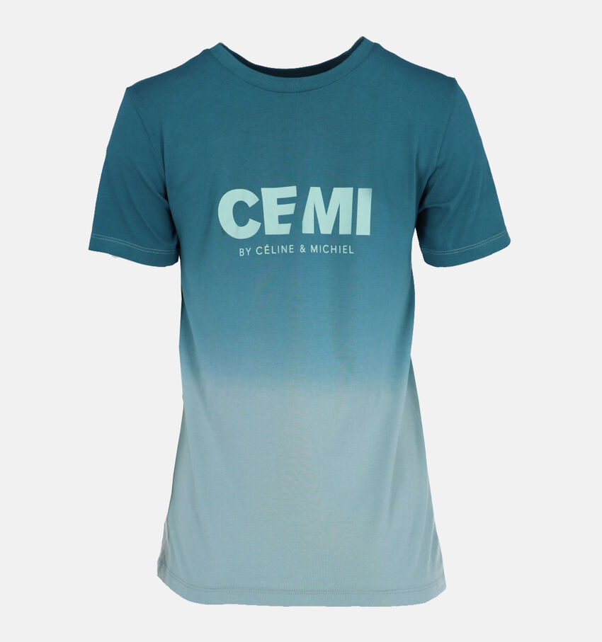 CEMI Mini Creator Dip Dye Groene T-shirt