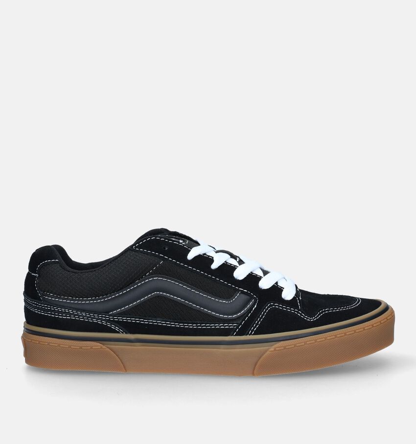 Vans Caldrone Baskets de skate en Noir