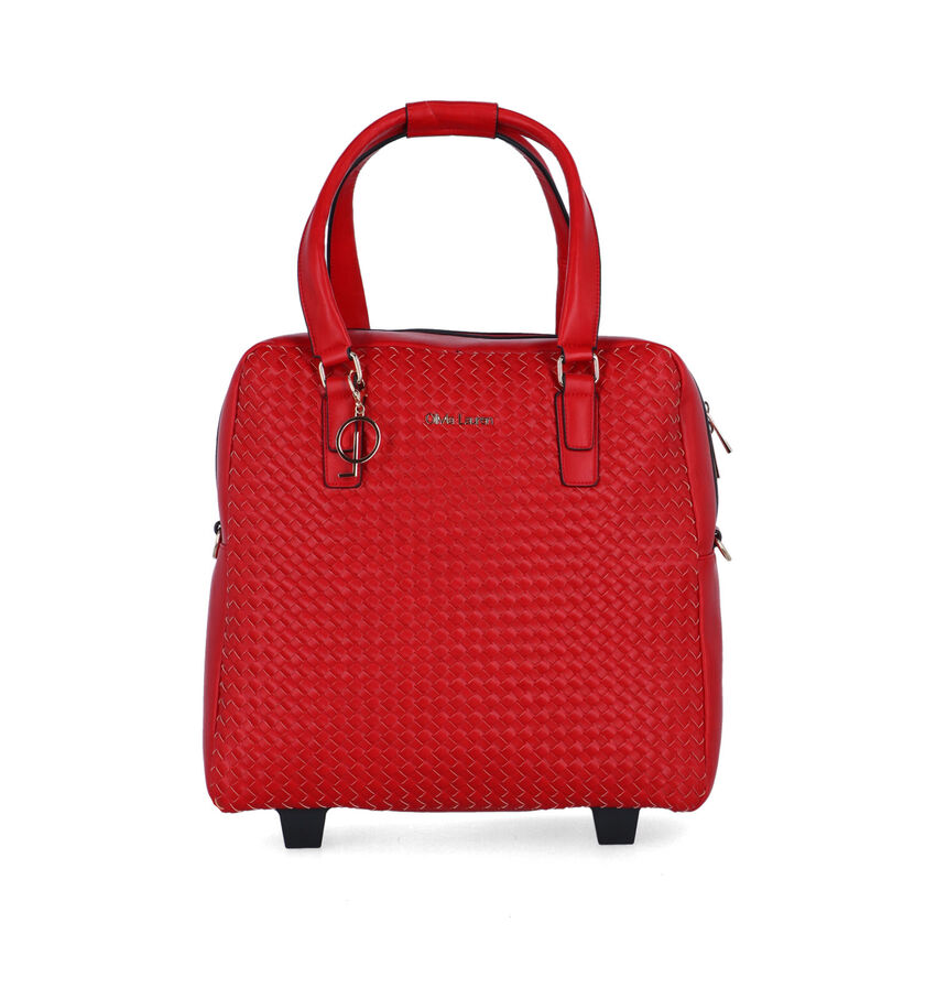 Olivia Lauren Nomada Sac à roulettes en Rouge