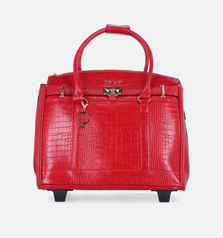 Olivia Lauren Manon Sac à roulettes en Rouge