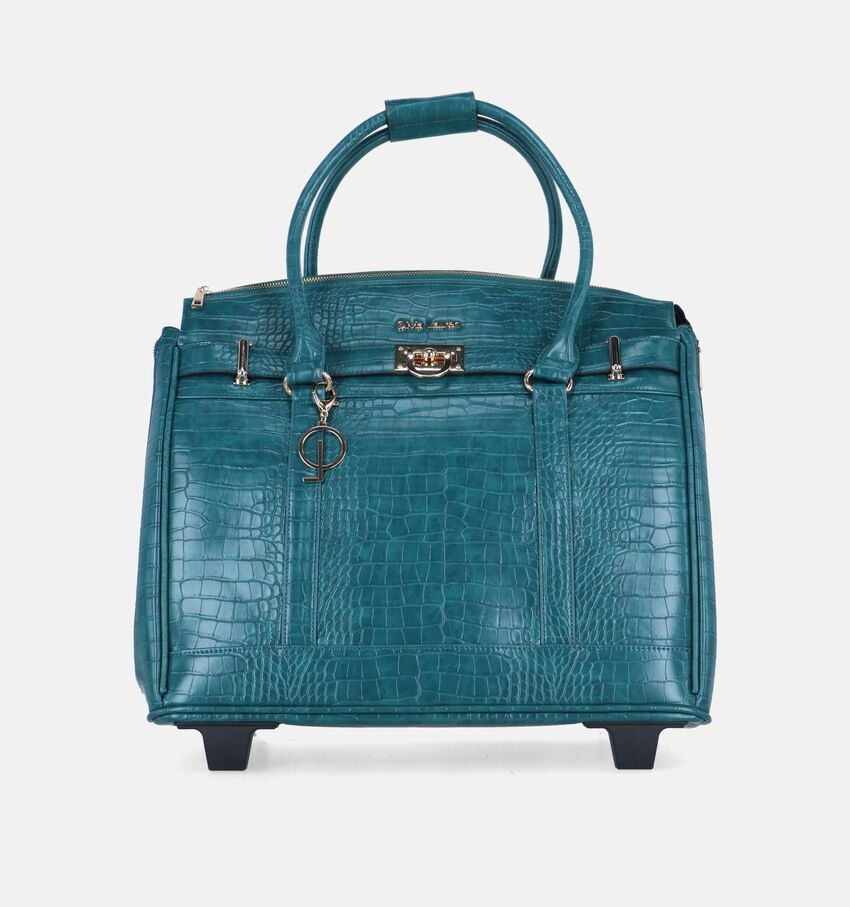 Olivia Lauren Manon Sac à roulettes en Turquoise